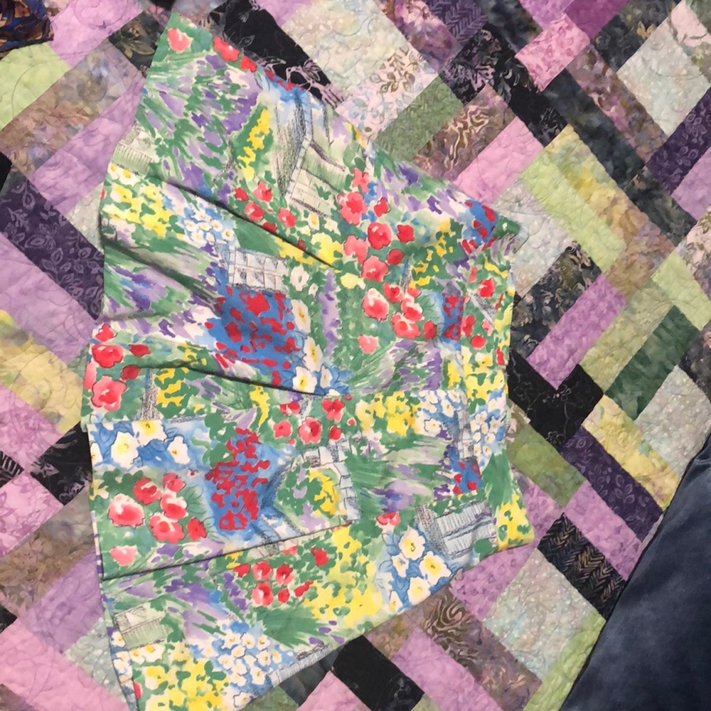 Floral Tail tennis skirt (very short)!